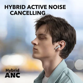 Soundcore Note 3i Draadloze Oordopjes Wit