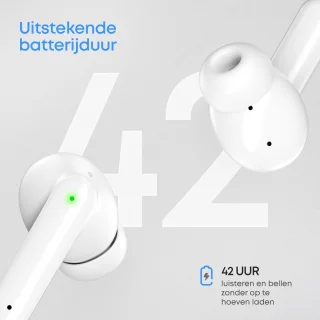 SoundFront Pro Draadloze Bluetooth Oordopjes Wit