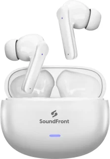 SoundFront Ultimate Draadloze Bluetooth Oordopjes Wit