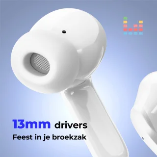 SoundFront Ultimate Draadloze Bluetooth Oordopjes Wit