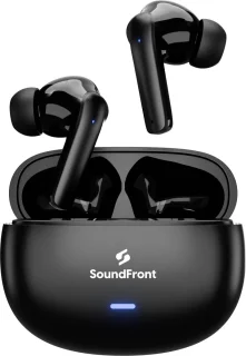 Soundfront Ultimate Draadloze Bluetooth Oordopjes Zwart