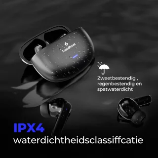 Soundfront Ultimate Draadloze Bluetooth Oordopjes Zwart