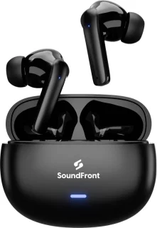 Soundfront Ultimate Draadloze Bluetooth Oordopjes Zwart