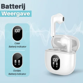 Soundtrex X-Pro Draadloze Bluetooth Oordopjes Wit
