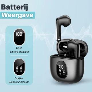 Soundtrex X-Pro Draadloze Bluetooth Oordopjes Zwart