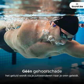 Soundvibe Bone Conduction Headphone Blauw