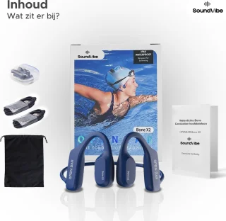 Soundvibe Bone Conduction Headphone Blauw