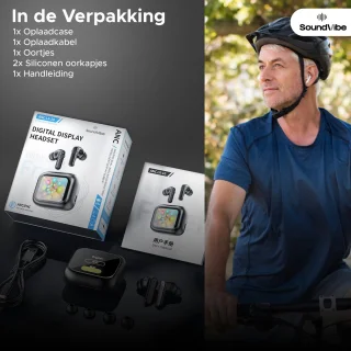 SoundVibe® Digitalbuds LX-10 Draadloze oordopjes