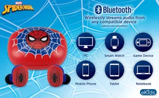 Spiderman TWS Bluetooth Draadloze Oordopjes Met Oplaadcase