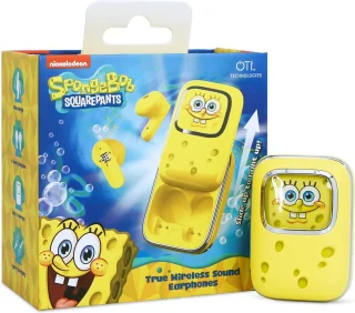 Sponge Bob Bluetooth Draadloze Oordopjes TWS Met Oplaadcase
