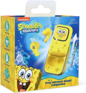 Sponge Bob Bluetooth Draadloze Oordopjes TWS Met Oplaadcase