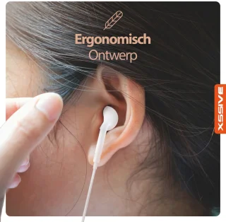 Sport Oortjes Draadloos Wit Met Microfoon