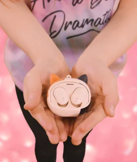 Squishmallows Cam emoji TWS oordopjes met oplaadcase