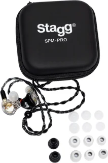 Stagg SPM-PRO BK In Ear Stage Monitor 3-Drivers