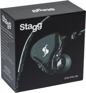 Stagg SPM-PRO BK In Ear Stage Monitor 3-Drivers
