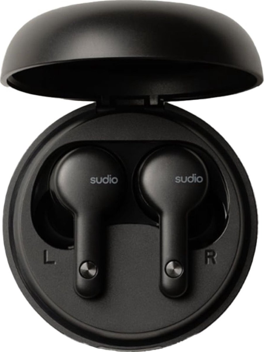 Sudio A2 Draadloze In-Ear Oordopjes Zwart