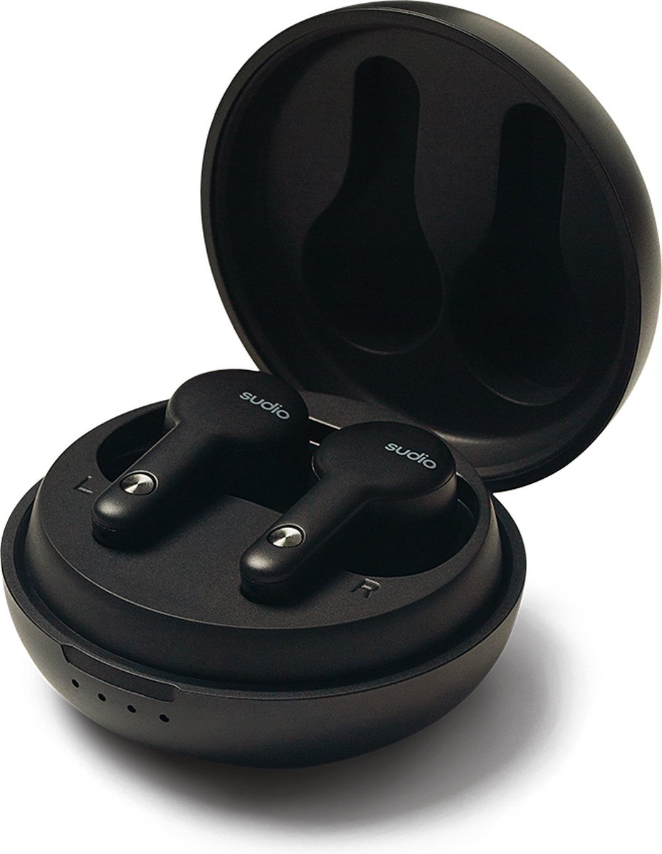 Sudio A2 Draadloze In-Ear Oordopjes Zwart