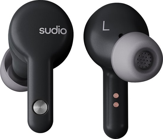Sudio A2 Draadloze In-Ear Oordopjes Zwart