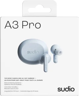 Sudio A3 Pro oordopjes Blauw