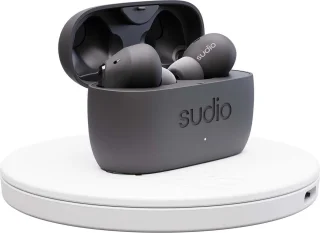 Sudio E2 draadloze in-ear oordopjes zwart