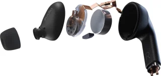 Sudio E2 draadloze in-ear oordopjes zwart