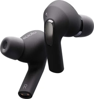 Sudio E2 draadloze in-ear oordopjes zwart