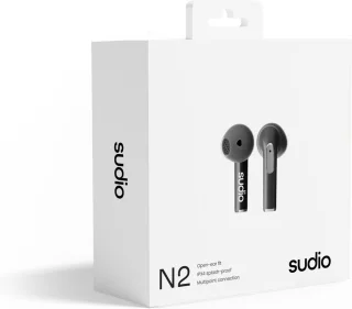 Sudio N2 In-Ear Draadloze Oordopjes Zwart