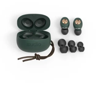 Sudio Tolv Draadloze In-Ear Oordopjes - Groen