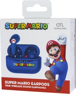 Super Mario Draadloze Bluetooth Oordopjes Met Oplaadcase