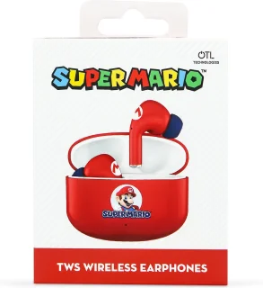 Super Mario Draadloze Oordopjes TWS Bluetooth Met Oplaadcase