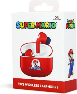 Super Mario Draadloze Oordopjes TWS Bluetooth Met Oplaadcase