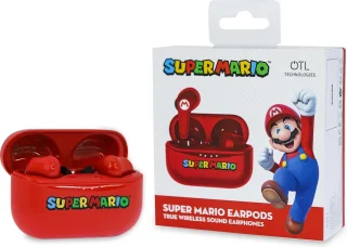 Super Mario Draadloze TWS Oordopjes Bluetooth met Oplaadcase