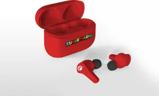 Super Mario Draadloze TWS Oordopjes Bluetooth met Oplaadcase
