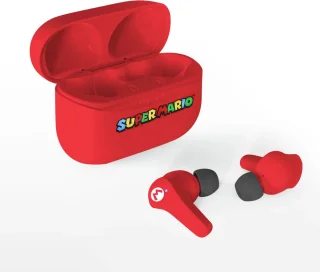 Super Mario Draadloze TWS Oordopjes Bluetooth met Oplaadcase