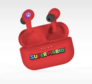 Super Mario Draadloze TWS Oordopjes Bluetooth met Oplaadcase