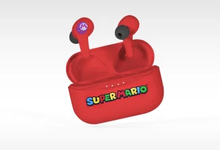 Super Mario Draadloze TWS Oordopjes Bluetooth met Oplaadcase