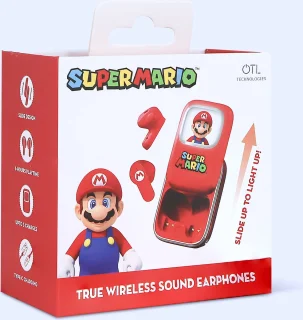 Super Mario draadloze TWS oordopjes met oplaadcase
