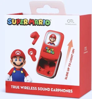 Super Mario draadloze TWS oordopjes met oplaadcase