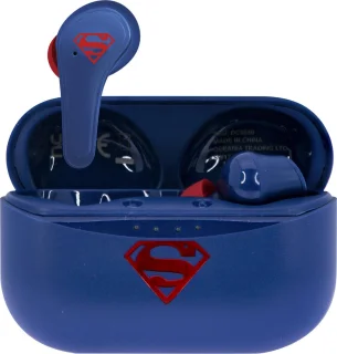 Superman Earpods draadloze oordopjes met oplaadcase