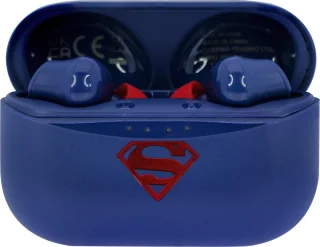 Superman Earpods draadloze oordopjes met oplaadcase