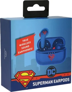 Superman Earpods draadloze oordopjes met oplaadcase