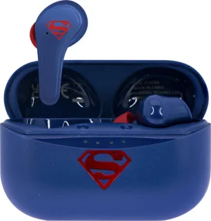 Superman Earpods draadloze oordopjes met oplaadcase