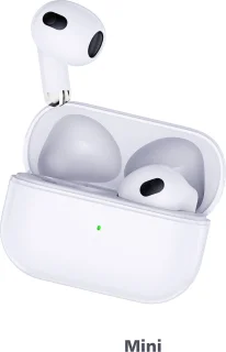 Swissten Minipods Draadloze Bluetooth Oordopjes Wit