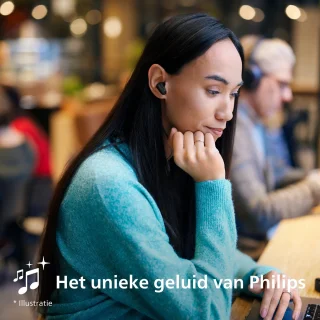 TAT3508BK true wireless in-ear oordopjes zwart