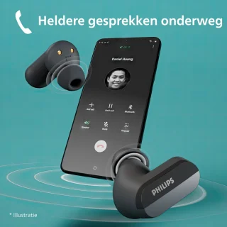 TAT3508BK true wireless in-ear oordopjes zwart