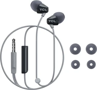 TCL In-Ear Earphones Phantom Black with Mic