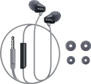 TCL In-Ear Earphones Phantom Black with Mic