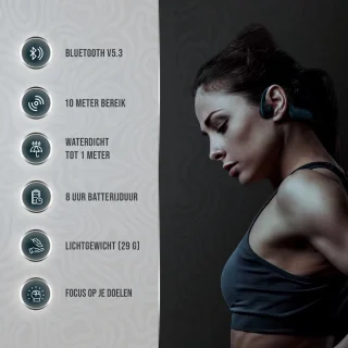 Tech Essentials Wave - Bone Conduction Koptelefoon