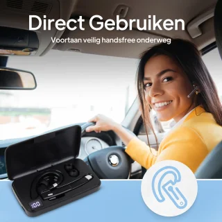 Techard Bluetooth 5.3 Draadloze Headset Met Microfoon 2025