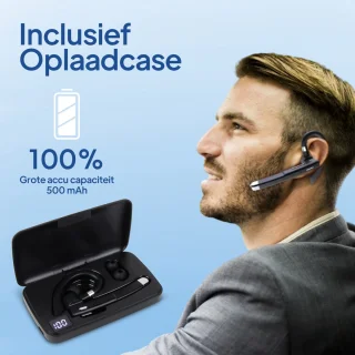 Techard Bluetooth 5.3 Draadloze Headset Met Microfoon 2025